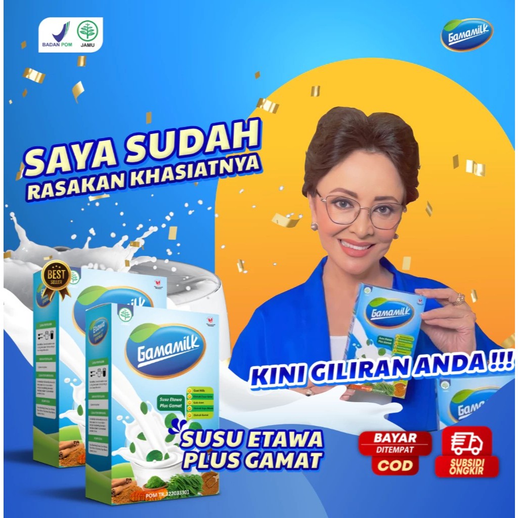 

SUSU ETAWA GAMAMILK - Solusi Atasi Masalah Sendi dan Tulang, Asam Urat, Rematik, Sesak Nafas