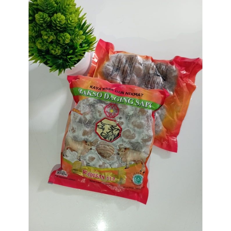 

Bakso Warisan Urat 750gram / Bakso Sapi Isi 50 / Frozen Food