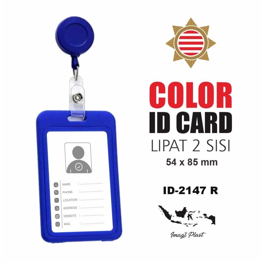 

HorderTempat Kartu,IDCardCase2sisi,CasingID