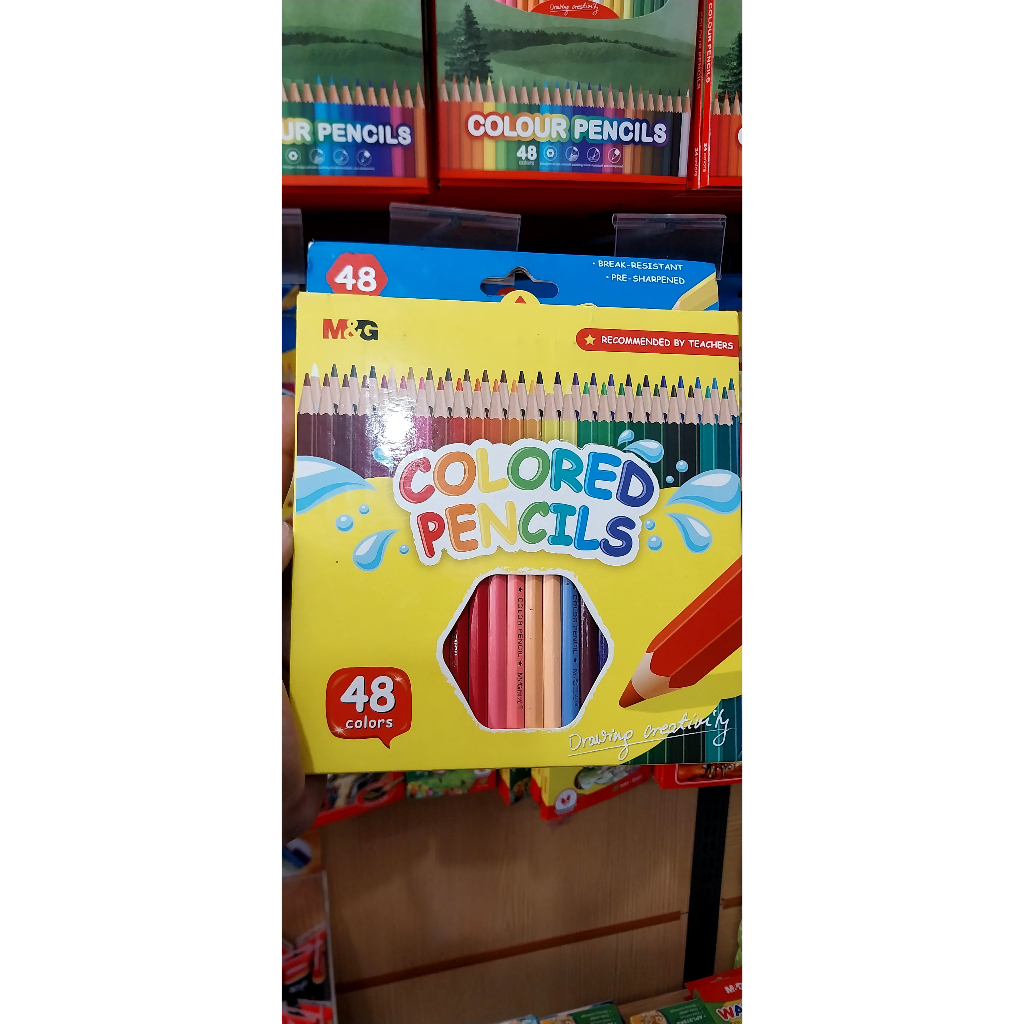 

Pensil Warna M&G Colored Pencils 48 Warna Alat Mewarnai Anak
