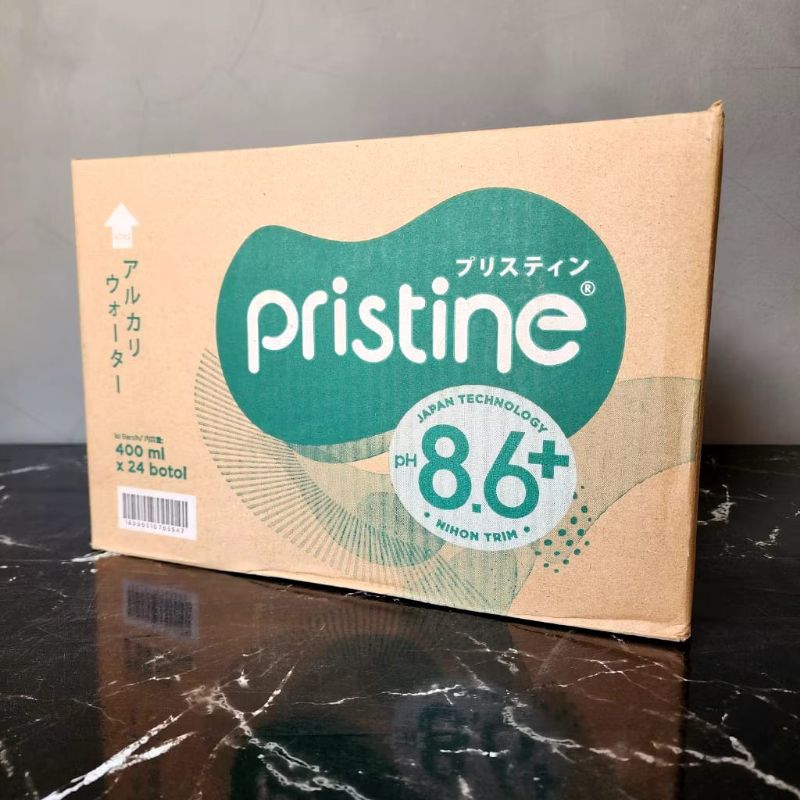 

PRISTINE AIR MINERAL 8.6+ 400ML (1 DUS)