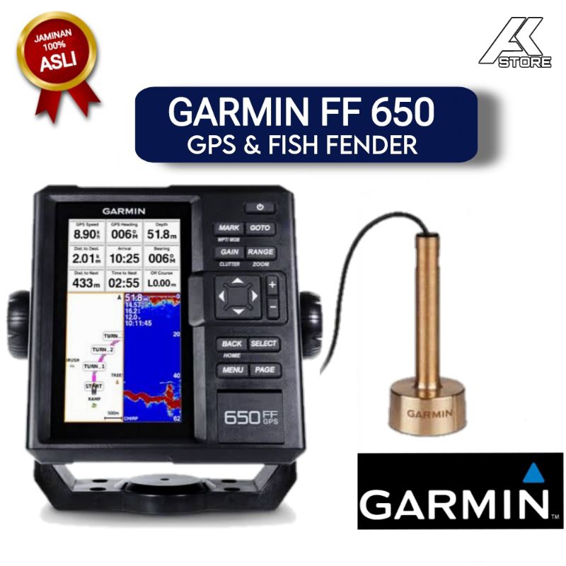 GARMIN FF 650 GT15 | GPS dan Fish Fender Garmin GT15 FF650