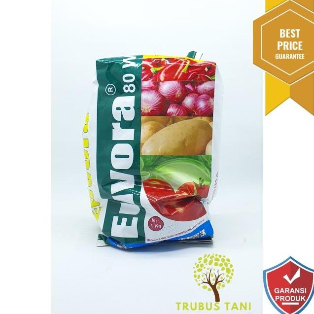 Fungisida Euvora 80WP green 1Kg