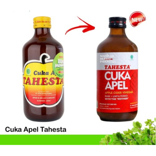 

Cuka Apel Tahesta 320 ml / Cuka Apel Malang Royal Sulthon