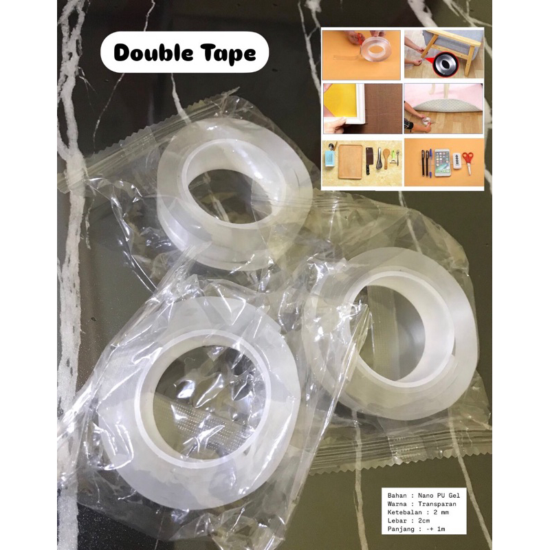 

DOUBLE TAPE BENING PANJANG -+1meter