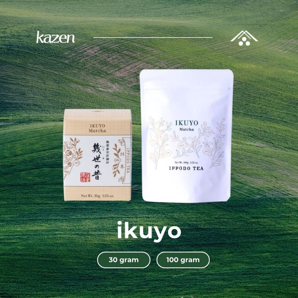

[PO–BACA DESC] Ippodo Tea - Ikuyo-no-mukashi – Ceremonial Matcha Teh Jepang Japan
