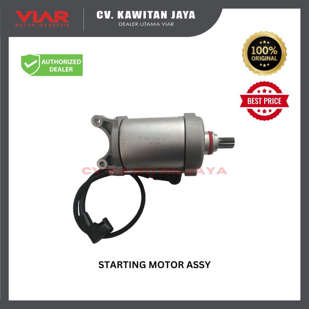 DINAMO STARTER VIAR KARYA 300 | STARTING MOTOR ASSY VIAR KARYA 300 CC