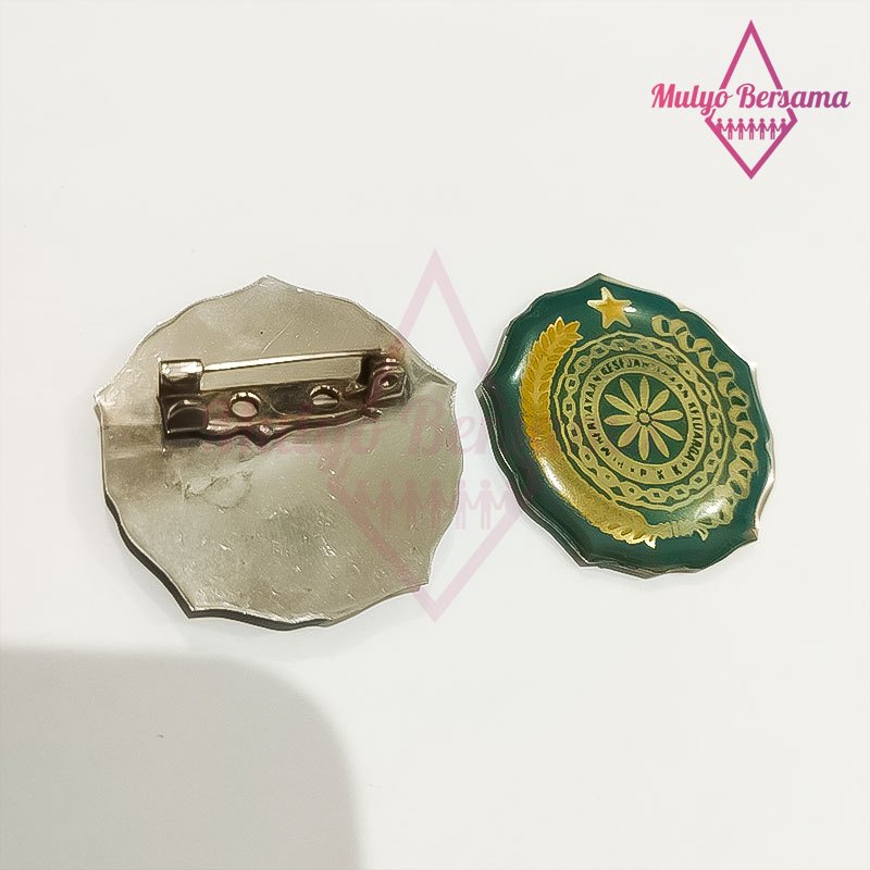 Pin PKK Lencana Bros Badge Logo PKK Pin Logo PKK Murah - Mulyo Bersama