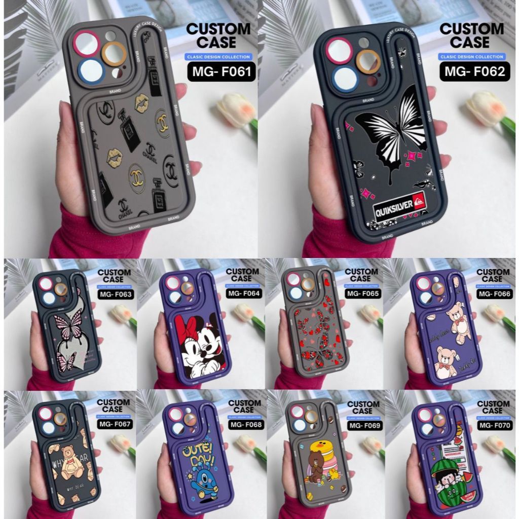 OPPO A5/A9 2020 A3SA5SA11KA1KF11F11 Pro F9F1SReno 4 CASE MOTIF KODE MG F61-F70 GM ACC