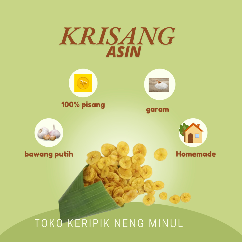 

keripik pisang asin 1000gr