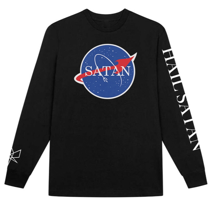 NASA - BAJU KAOS LENGAN PANJANG PRIA WANITA UNISEX