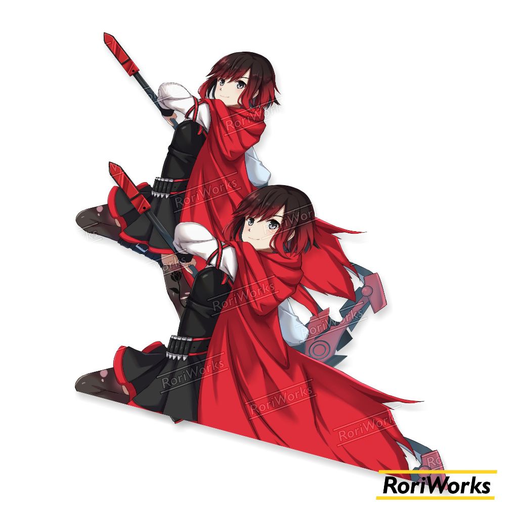 

Stiker Kiss cut - Ruby Rose | RWBY