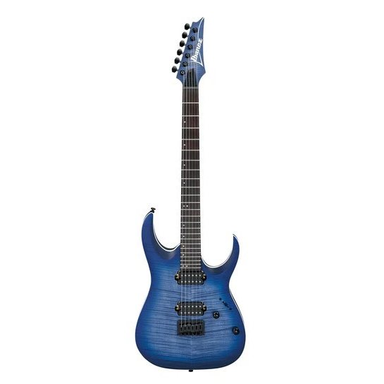 I01-RGA42FM-BLF Ibanez RGA42FM-BLF Electric Guitar, Blue Lagoon Burst Flat