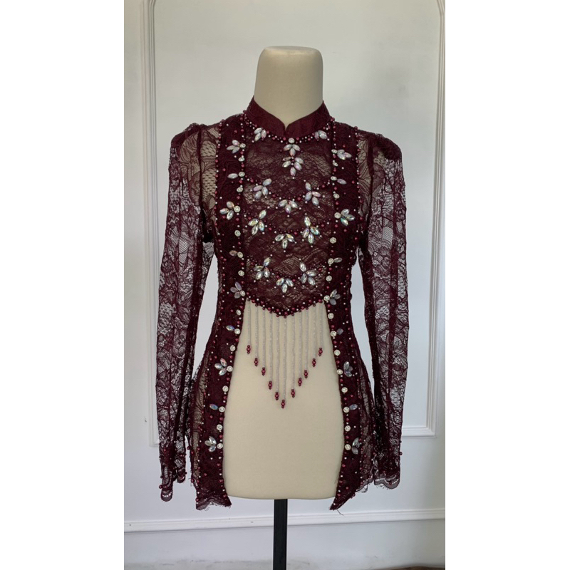 Kebaya MAUDY // Kebaya Wisuda // kebaya Lamaran// Kebaya Kutubaru Hijab