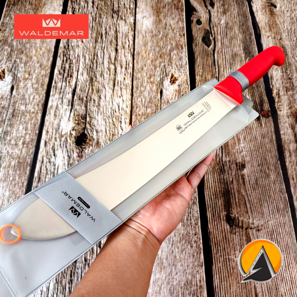 Butcher knife pisau sembelih waldemar maynor 12" bullnose original 03.0124.30RD