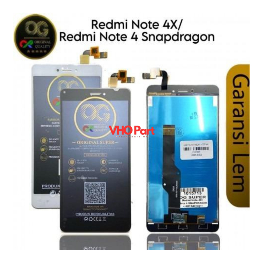 LCD Touchscreen Fullset Xiaomi Redmi Note 4 Snapdragon / Redmi Note 4X SnapDragon