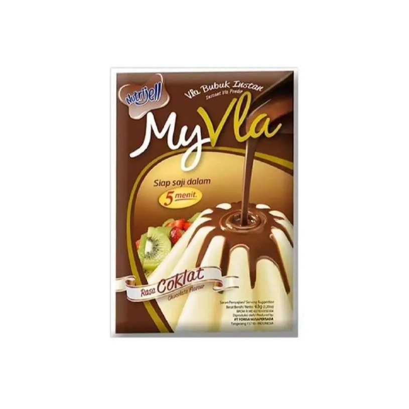 

Myvla Chocolate 60gr / My Fla Nutrijell My Vla Rasa Coklat 60 gr