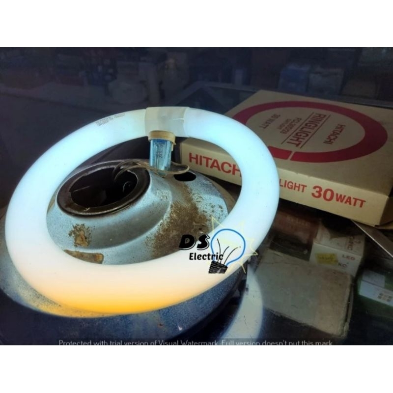 Lampu TL Ring Hitachi 30W Tle 30 Watt Ringlight kuning