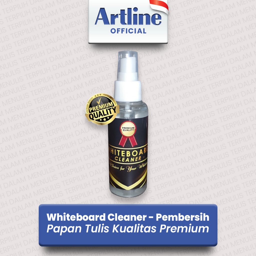

(LIVE) Whiteboard Cleaner Premium - Cairan Pembersih Papan Tulis Putih Premium 100 ml 2