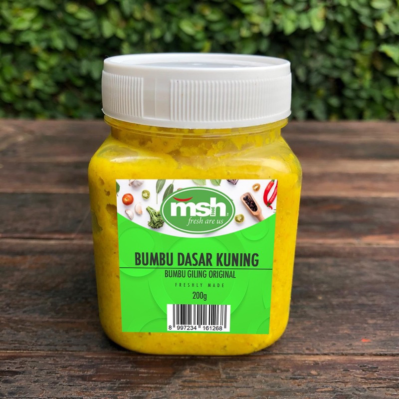 

MSH BUMBU DASAR KUNING NO MSG NO PENGAWET