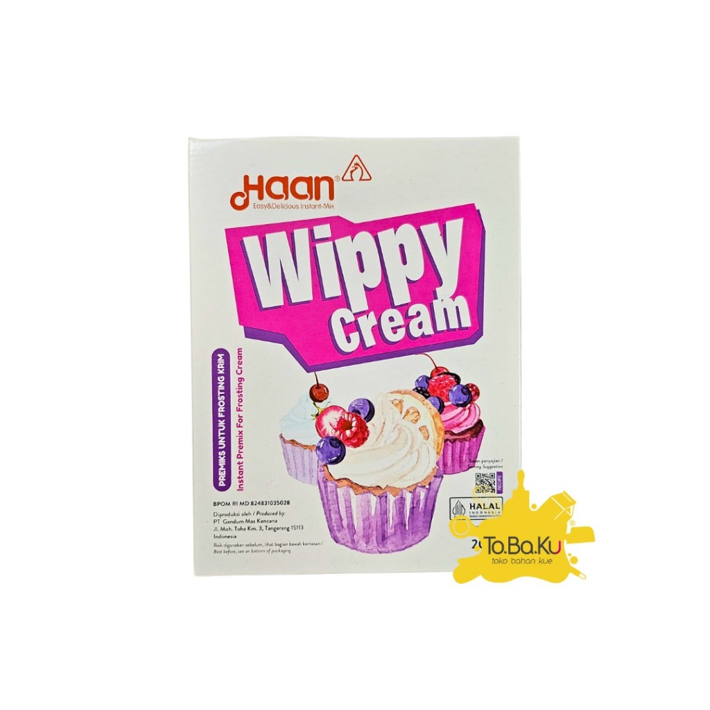 

Haan Wippy Cream Instant Powder 200gr