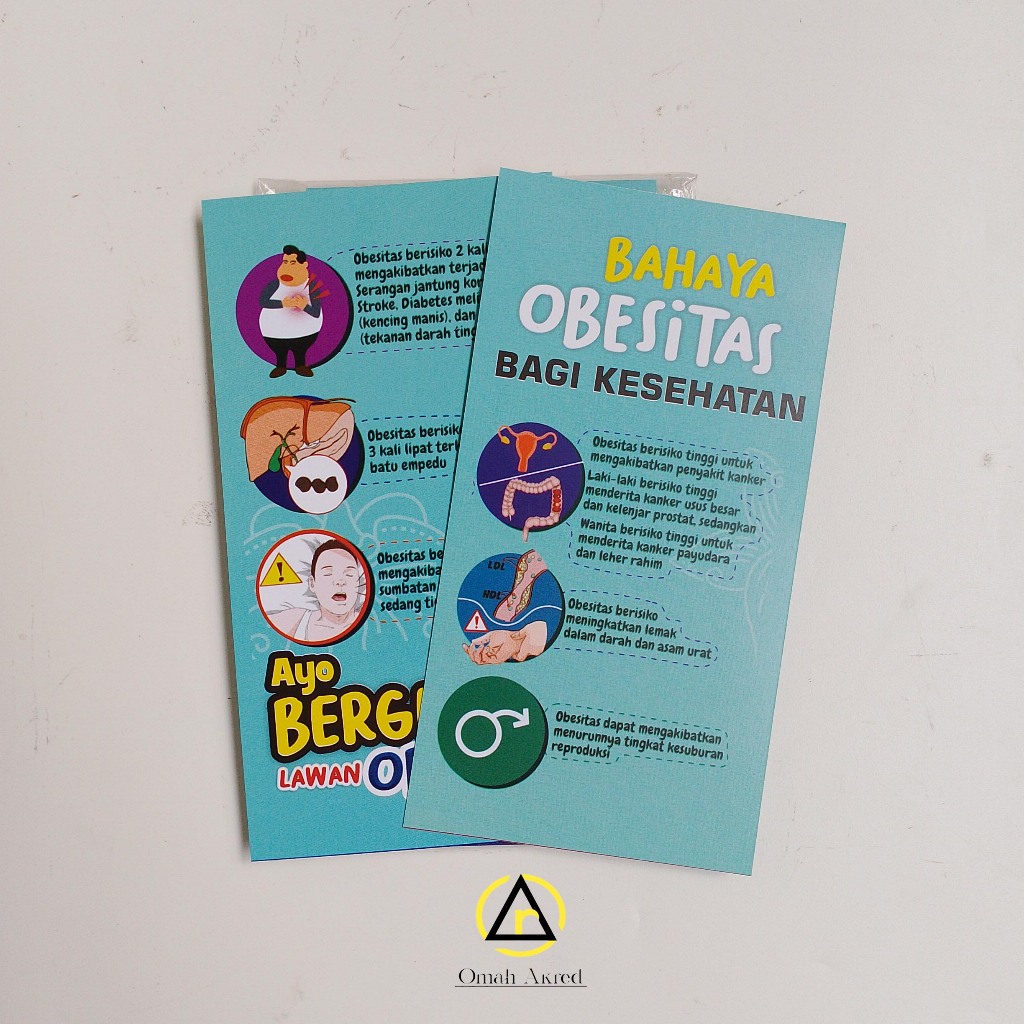 

Flyer Bahaya Obesitas - Flyer Kesehatan - Flyer Penyakit