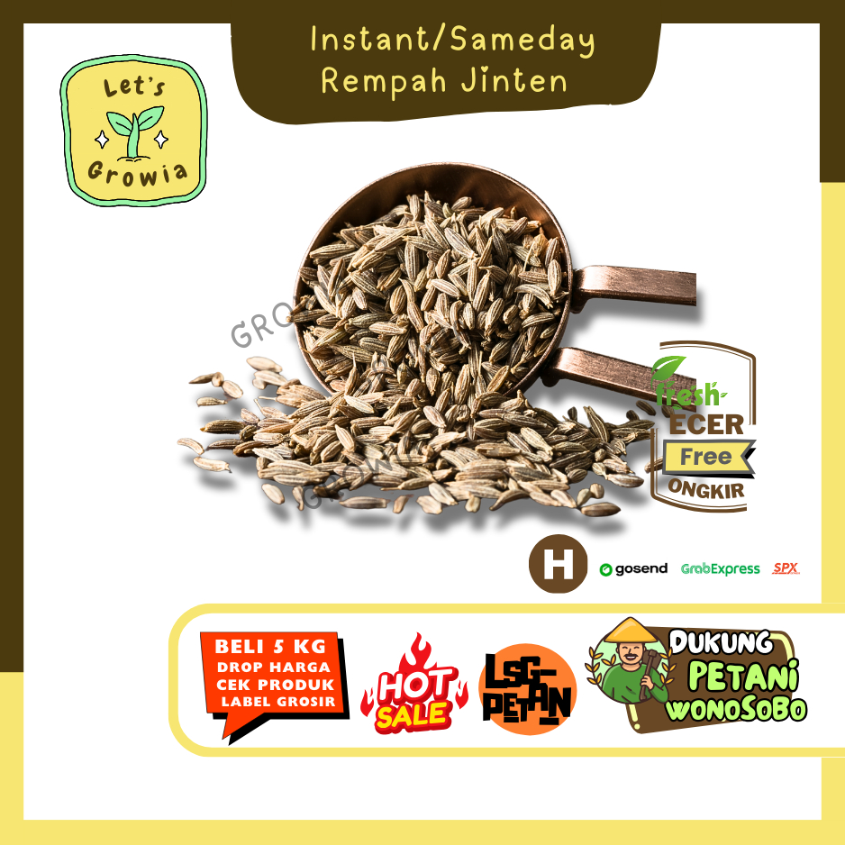 

Growia | Rempah Jinten (H)- Hasil Petani Langsung Ecer(H)0