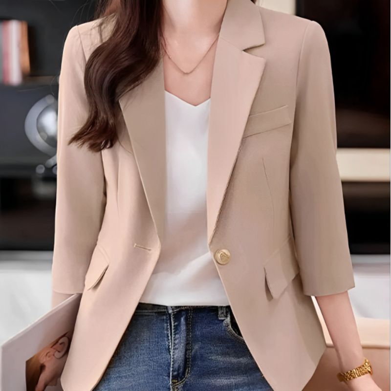 Jas Wanita/Blazer Wanita/Blazer Cewe/Jas Blazer Wanita Slimfit Formal Kerja