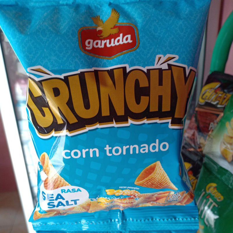 

Garuda Crunchy Corn Tornado Rasa Salt