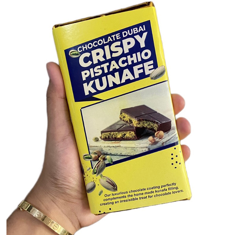 

VIRAL!! COKLAT DUBAI CRISPY PISTACHIO KUNAFE