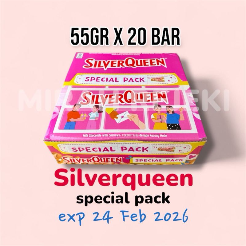 

Silverqueen Special Pack (55gr x 20pcs)