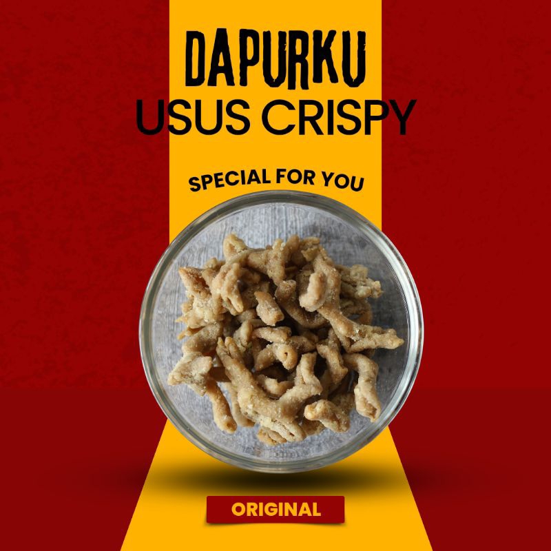 

Usus Crispy Premium 500gram