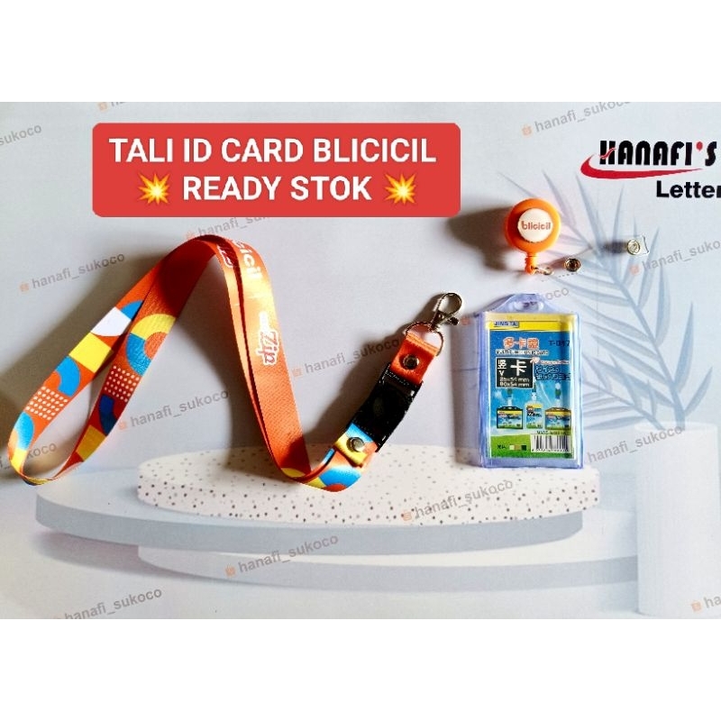 

BLICICIL tali id card printing BLICICIL (READY STOK) Lanyard satuan
