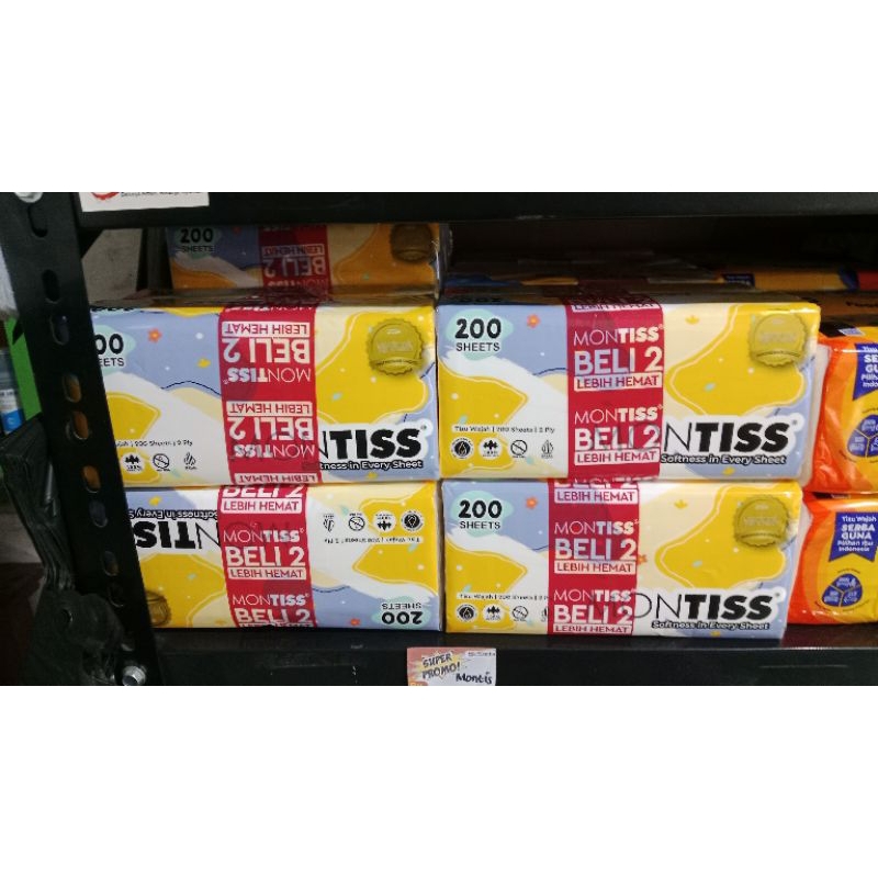 tissue montis bandes 200 sheet