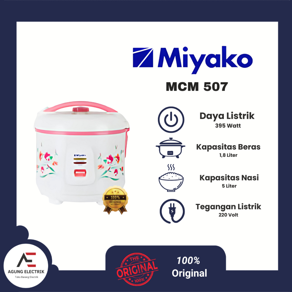 RiceCooker Miyako MCM 507