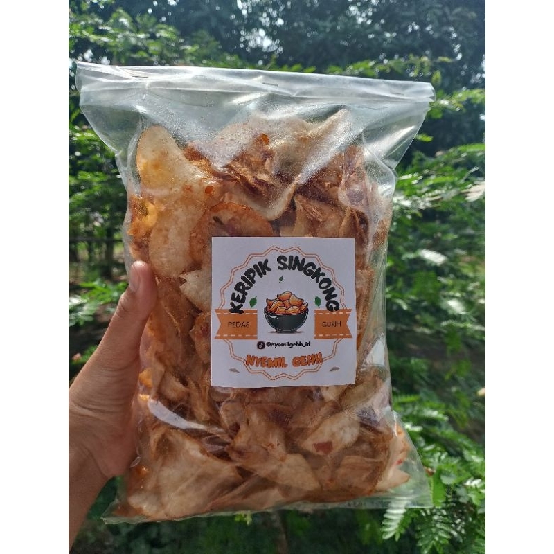

keripik singkong gurih, pedas manis (200gram)