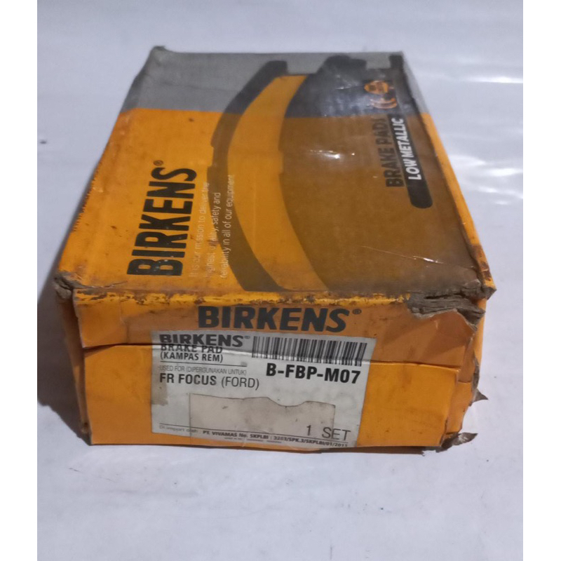 Brake pad kampas rem depan ford focus