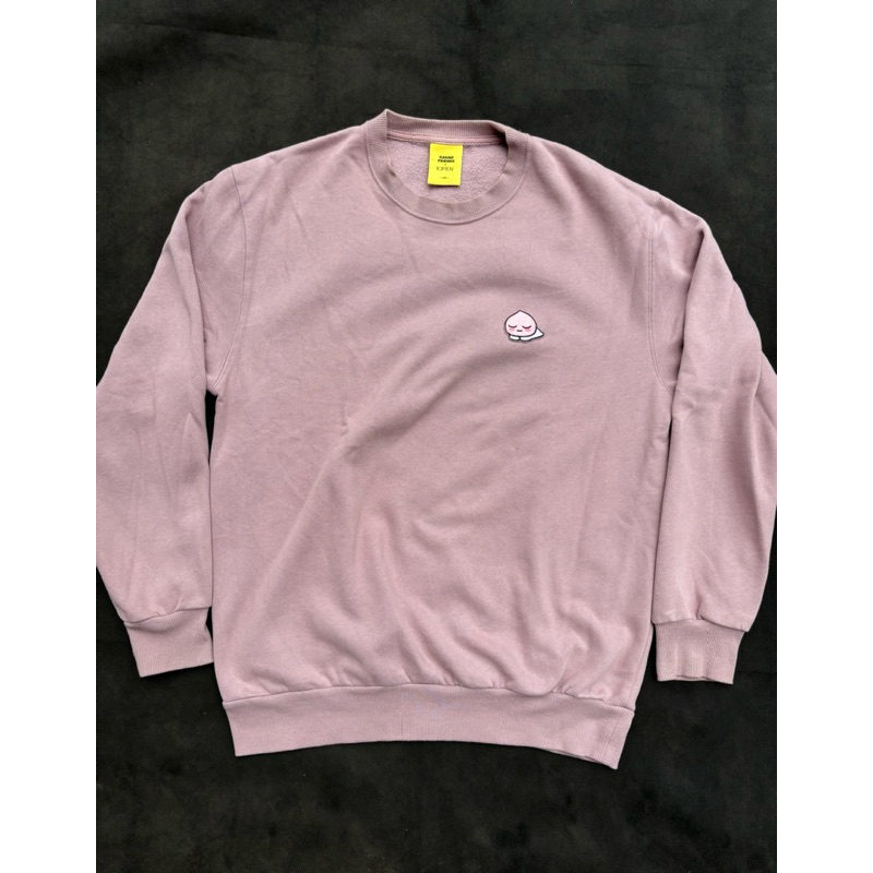 Crewneck TOPTEN x KAKAO FRIENDS Original Sweater soft Ori Second top ten Mulus baju brand Bagus Tag 