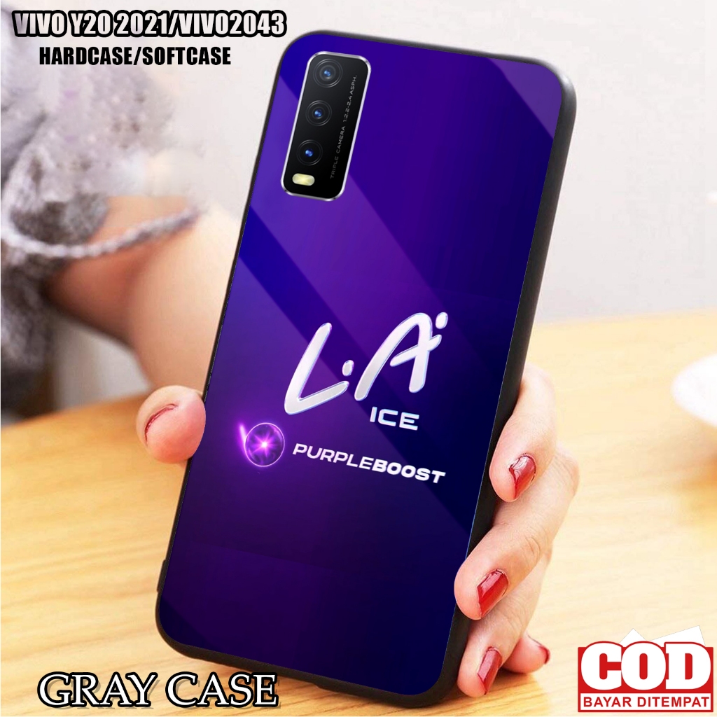 Case VIVO Y20 2021/VIVO  2043 - Casing VIVO Y20 2021/VIVO  2043 ( RKK) Silikon VIVO Y20 2021/VIVO  2