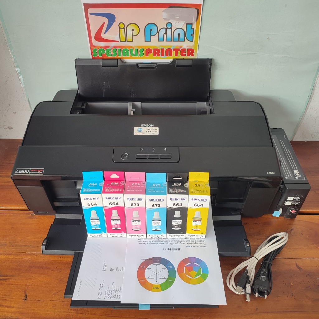 Printer A3 Epson L1800 6Warna Normal