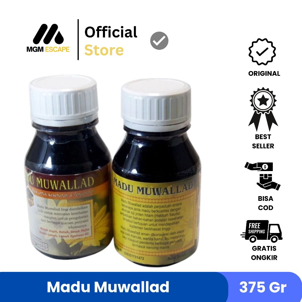 

Madu Muwallad 350gr | Madu Kesehatan dan Pengobatan
