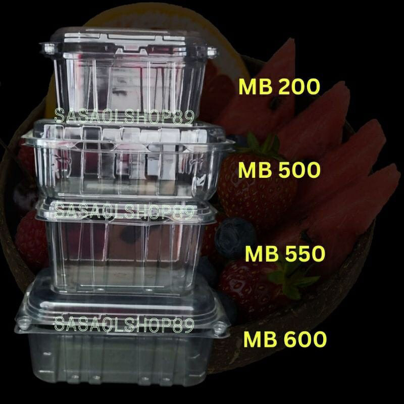 Mb 200 per ( 25 pcs) mika buah, mika es potong