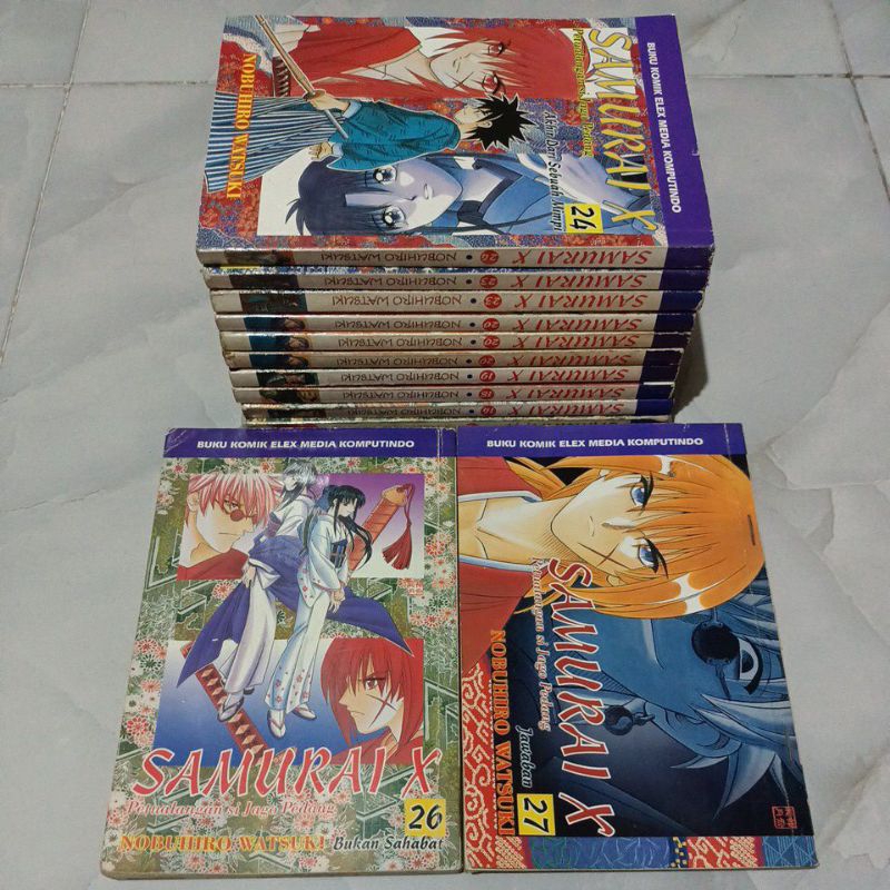 komik samurai x