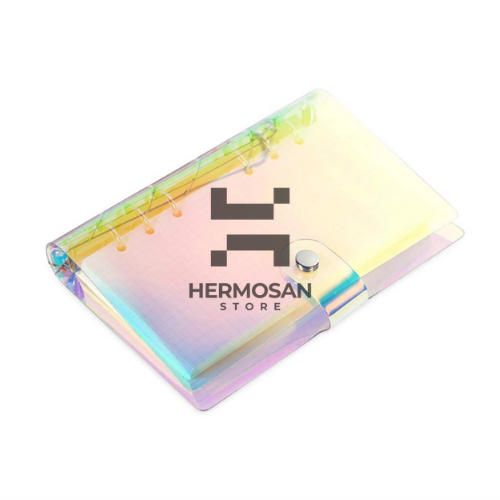 

Binder Planner 6 Ring Cover Tempat Simpan Kertas Notebook Notepad Memo Note Folder Buku Catatan Harian