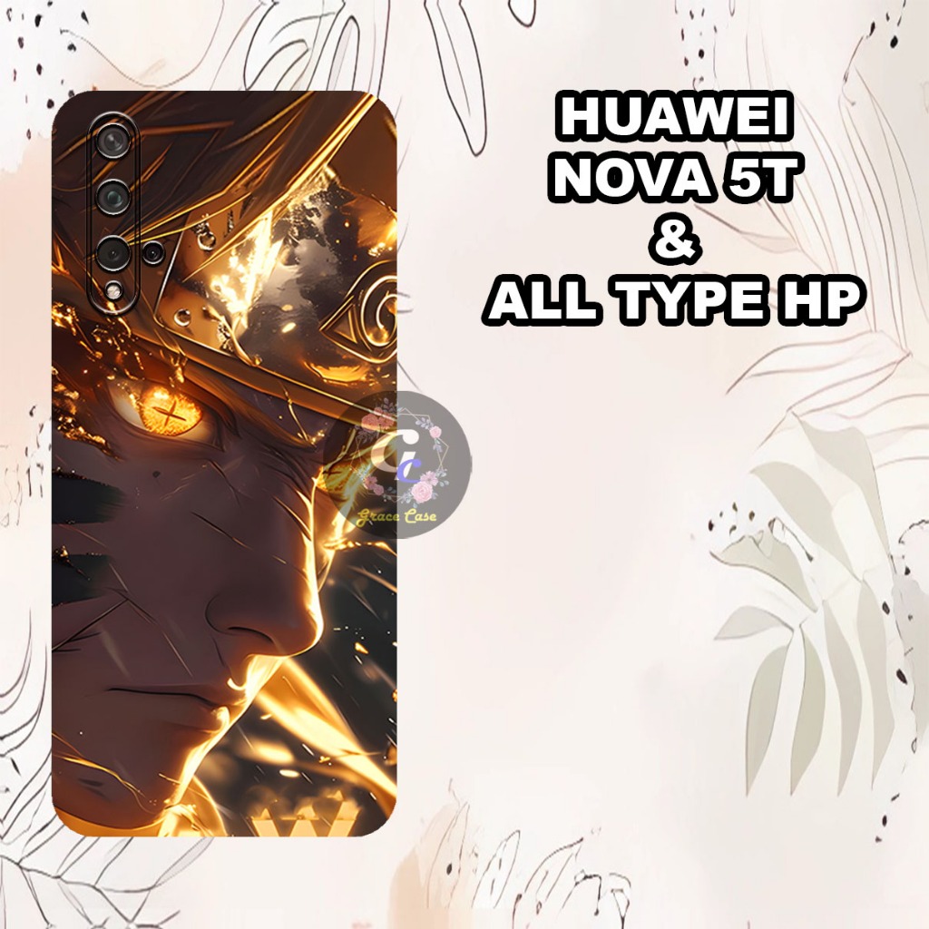 (GC6) Softcase karet Hp HUAWEI NOVA 5T Terbaru 2024 | Case Motif COWOK | Case  Hp  HUAWEI NOVA 5T TE