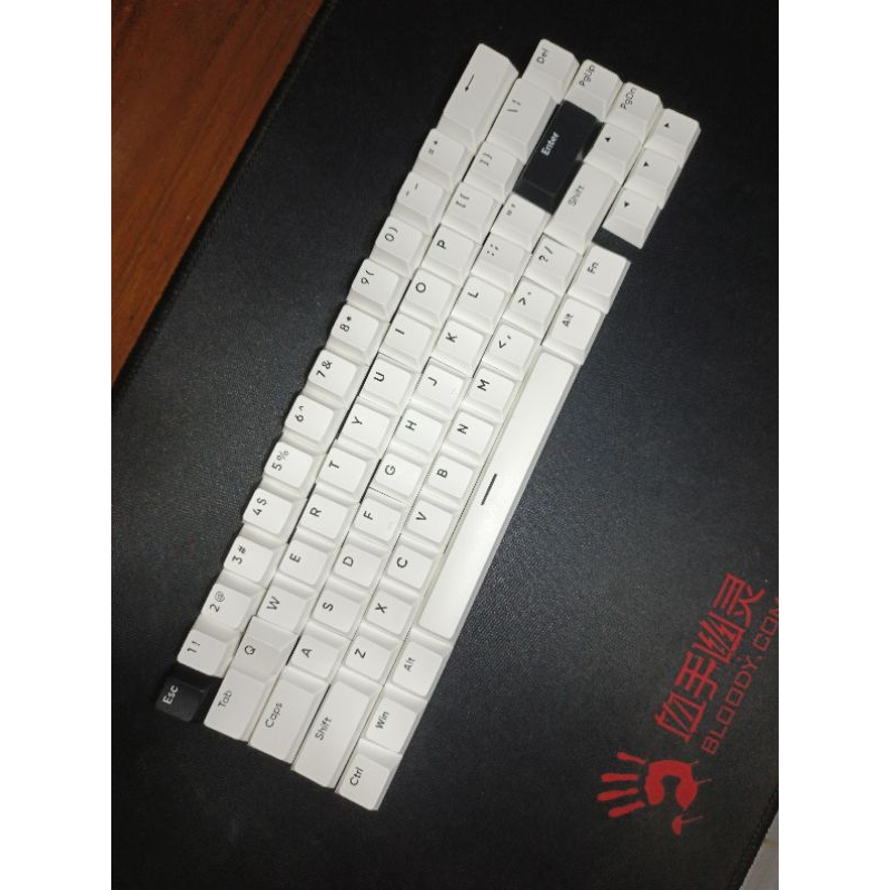 Keycaps Vortex Series GT 65 Lite Putih