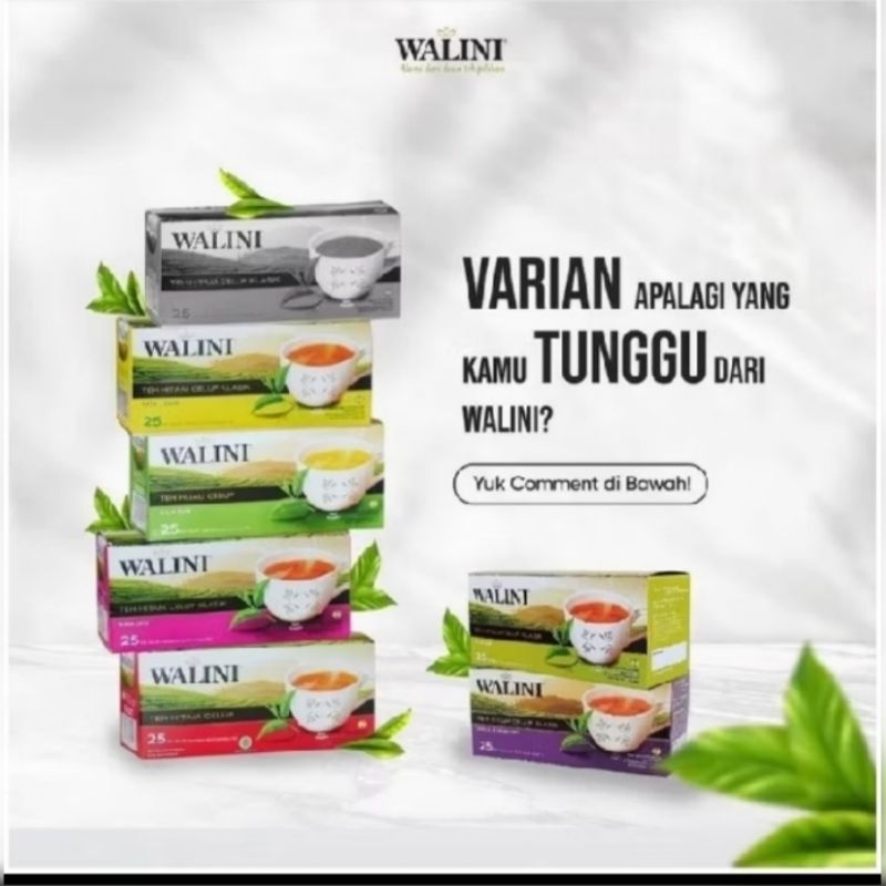 

TEH WALINI HITAM DAN GREENTEA KLASIK ISI 25