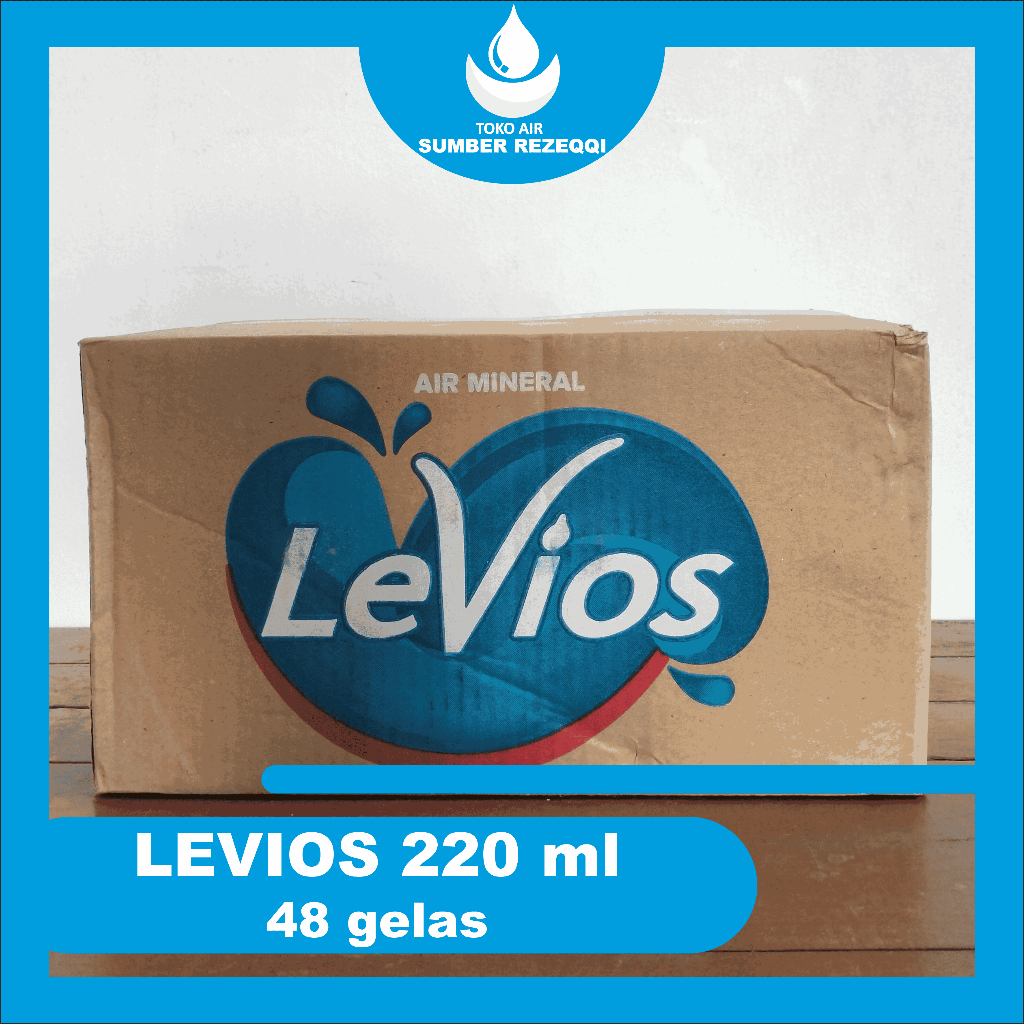 

LEVIOS GELAS 220 ml (48 GELAS) AIR MINERAL