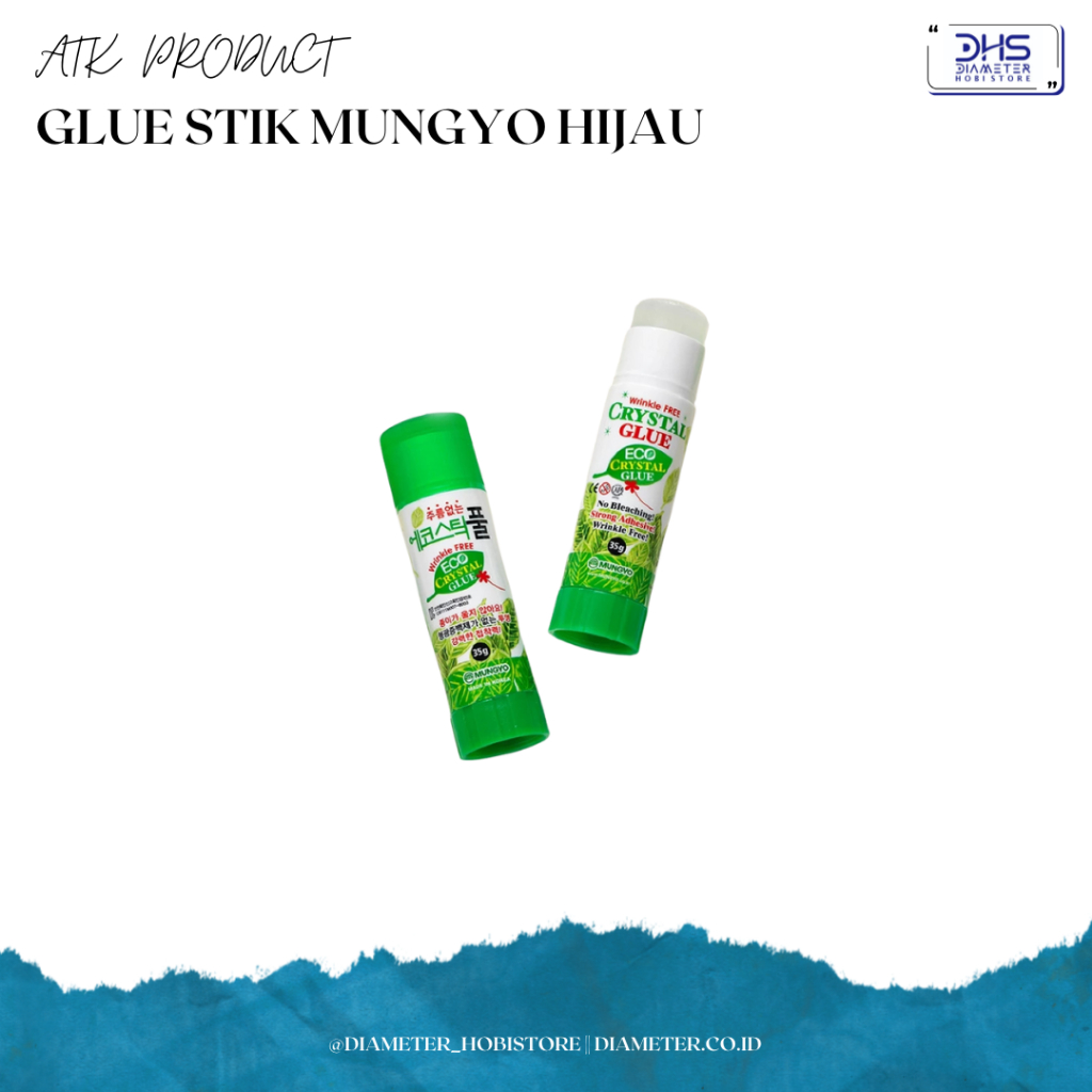 

Glue Stik Mungyo Hijau 25 g
