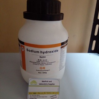 NaOH 500 GRAM Pro Analisis Xilong Grade PA